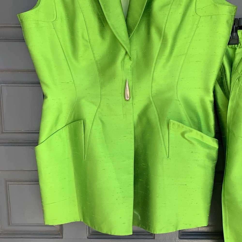 Thierry Mugler Paris Silk Pant set - Picture 4 of 8